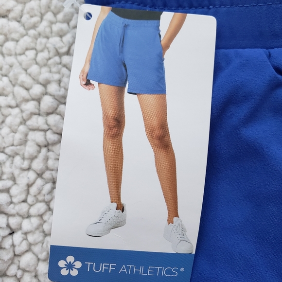 NWT Tuff Athletics Blue Shorts Size M - Picture 3 of 4